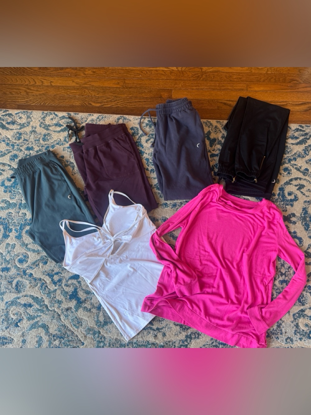 7 items Women's ZYIA bundle- all M and one L jogger- all fit size 8/10